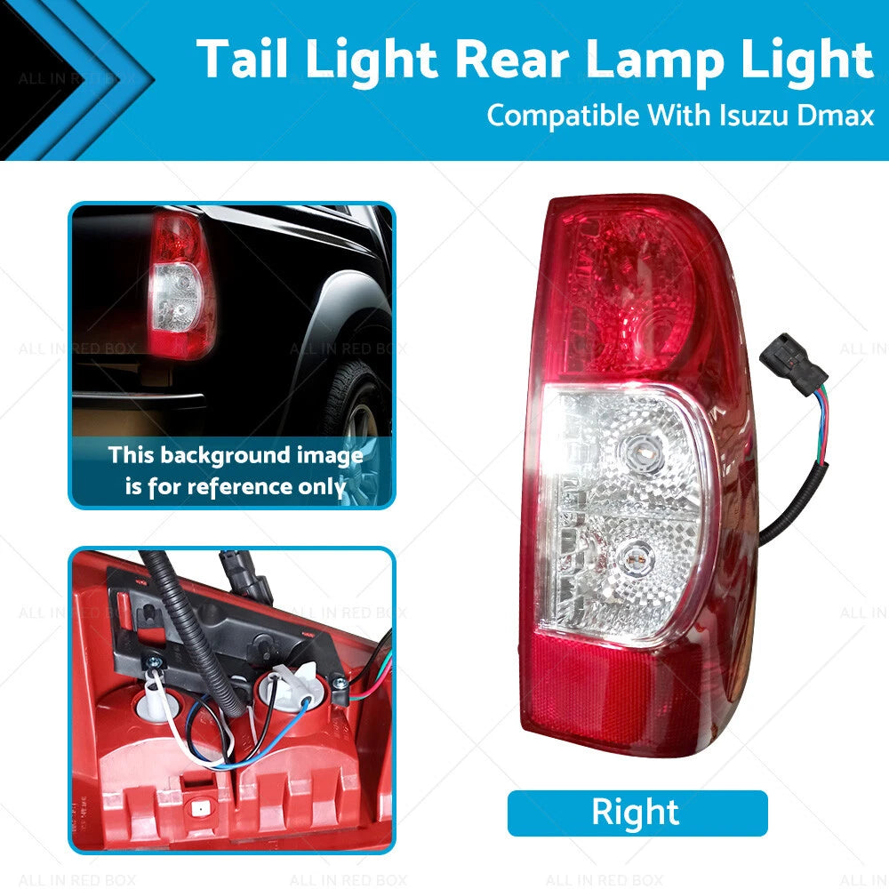Right Red Tail Light for Isuzu Dmax (2006–2012)