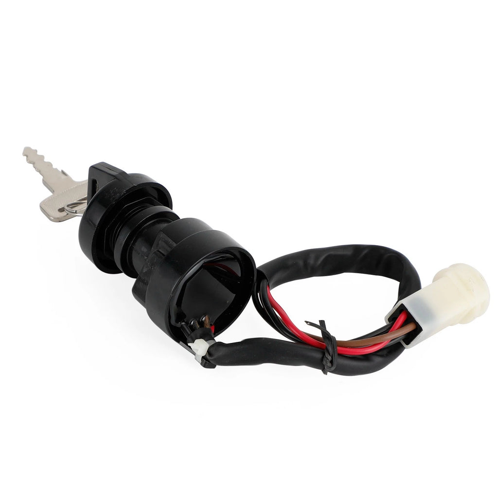 Ignition Key Switch for Yamaha YFM350 Warrior 350 (1987–1994), Big Bear 350 4WD (1990–1994)