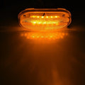 2X 4" Rectangle LED Side Marker Lights for Trailer Camper (12V)