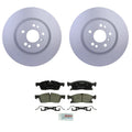 Front Rotors & Bosch QuietCast Ceramic Brake Pads for W166 ML350 (2006–2011)
