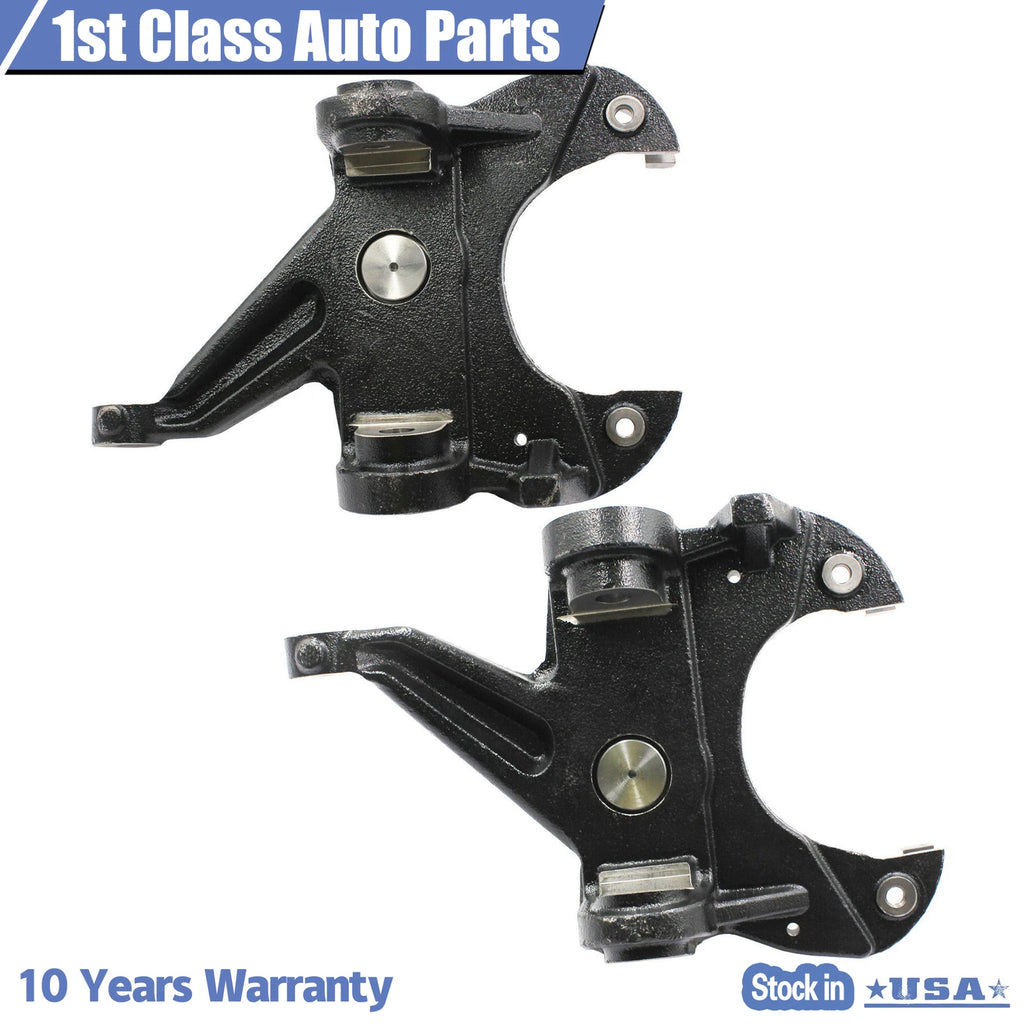 2X 2.5" Drop Spindles for Chevy C10 (1963–1970) w/Disc Brake 2WD