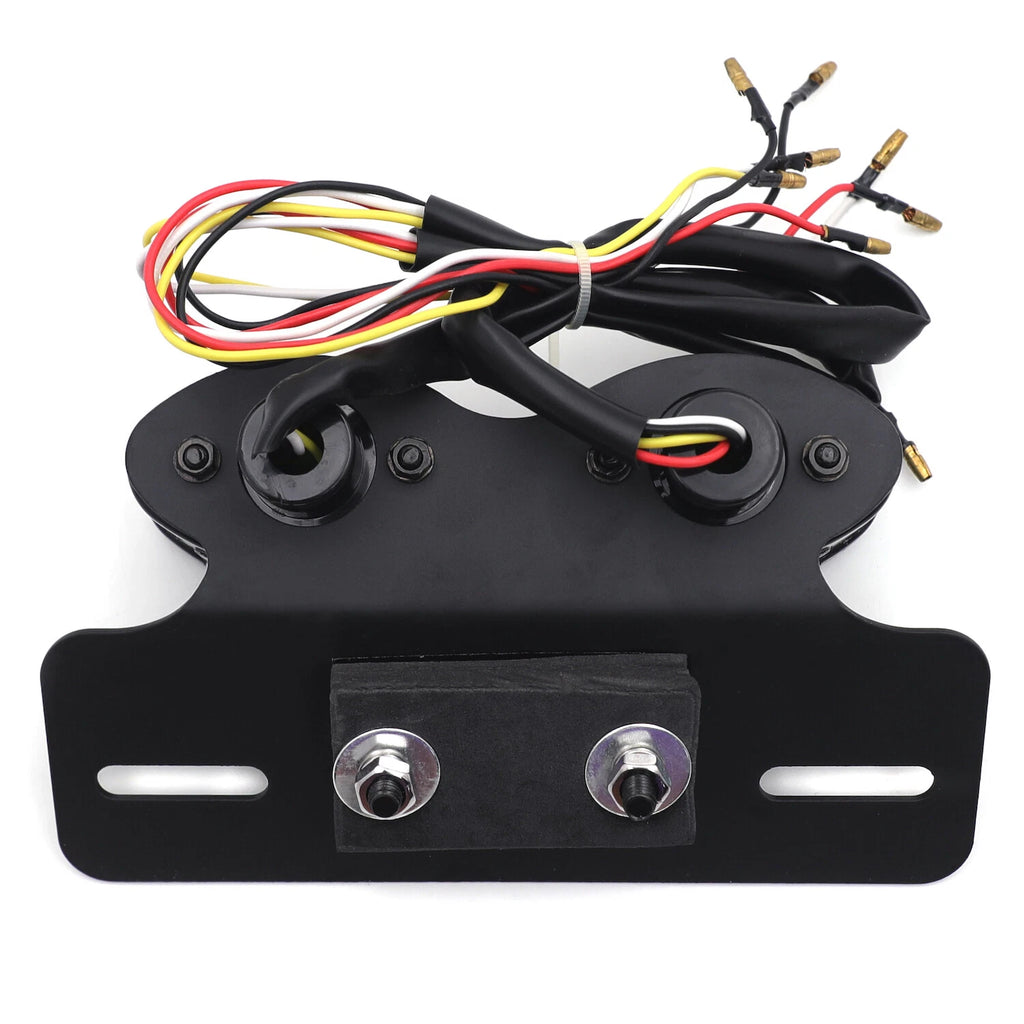 Cat Eye Tail Brake License Plate Light for Motorcycle (Custom Fit)