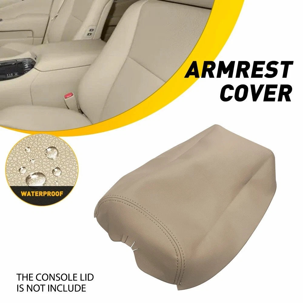 PU Leather Center Console Armrest Lid Cover for Lexus LS460 (2007–2016)