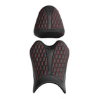 Rider & Passenger Seats for Yamaha YZF R6 (2008-2016) Black Red