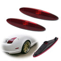 2X Rear Bumper Side Marker Lamp Red Lens for Lexus SC430 (2002–2010)