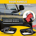 2X Interior Door Handles for Honda Accord (2003–2007)