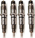 Set of 4 Fuel Injectors 0445120070 for Cummins ISE8.9L