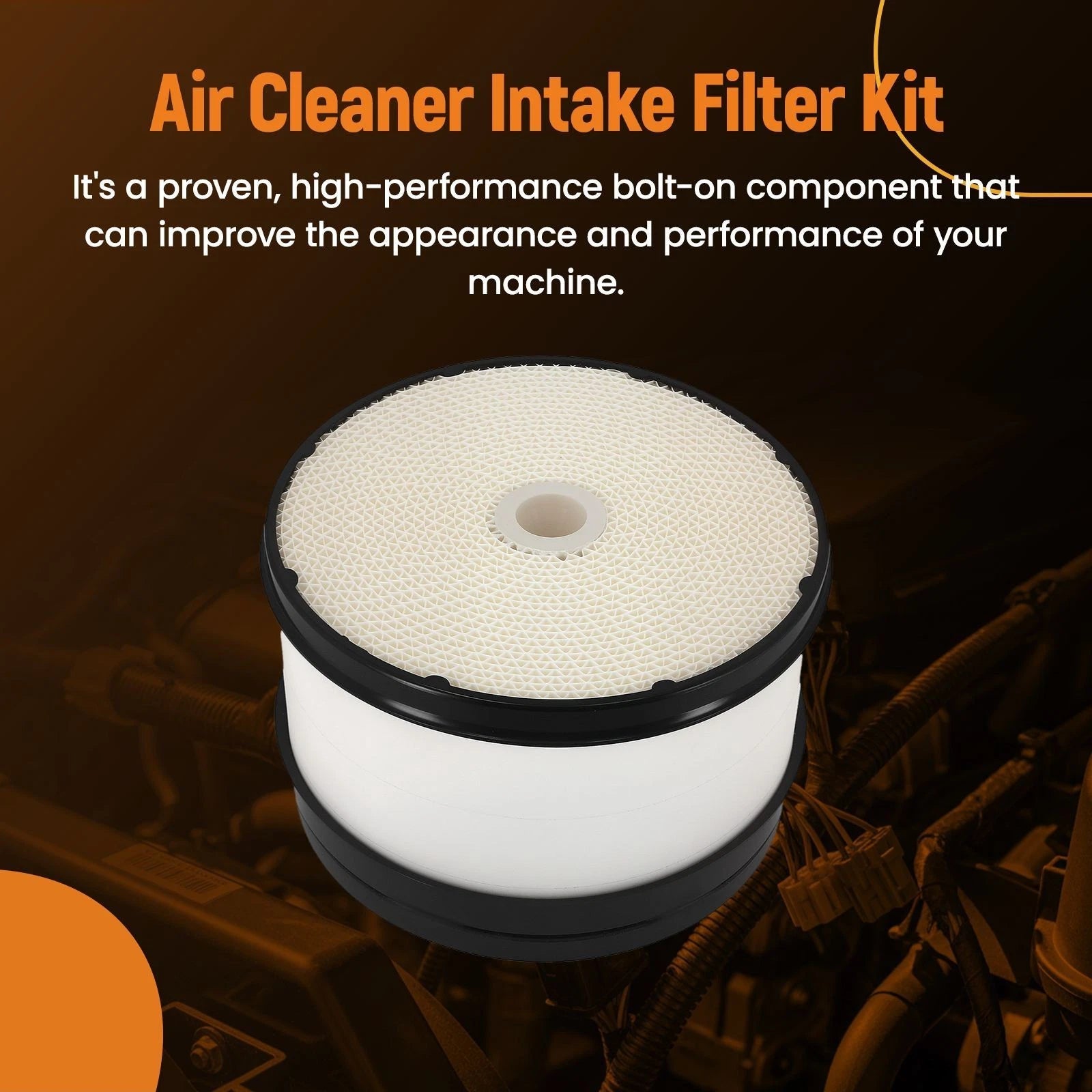 Engine Air Filter for Chevrolet Silverado 2500HD GMC Sierra 6.6L Diesel (2001-2007)