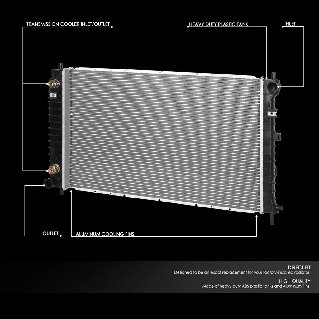 OE Style Aluminum Core Radiator for Saturn Vue 3.5L (2004–2007) DPI 2799
