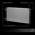 OE Style Aluminum Core Radiator for Saturn Vue 3.5L (2004–2007) DPI 2799