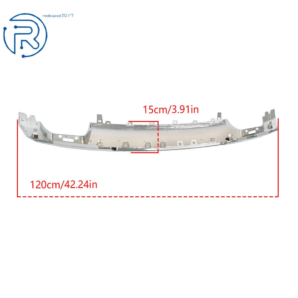 Chrome Front Bumper Molding Trim for Ford F150 (2021-2023)