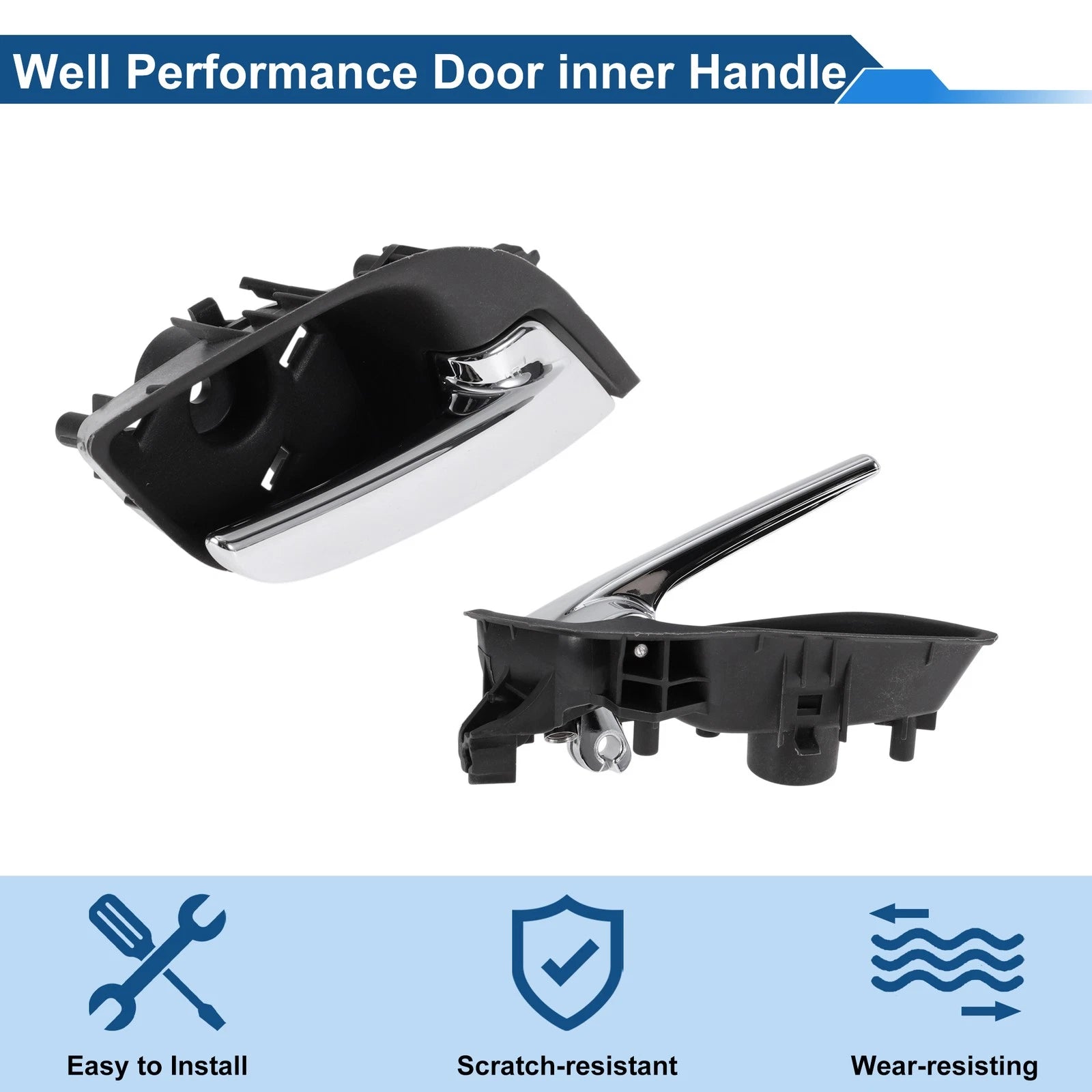 Rear Right Passenger Side Interior Door Handle for Buick Lacrosse (2009–2014)