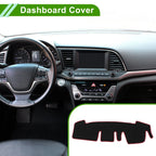 Dashboard Cover for Honda N-ONE (2020–2024) Black Red Anti-Slip