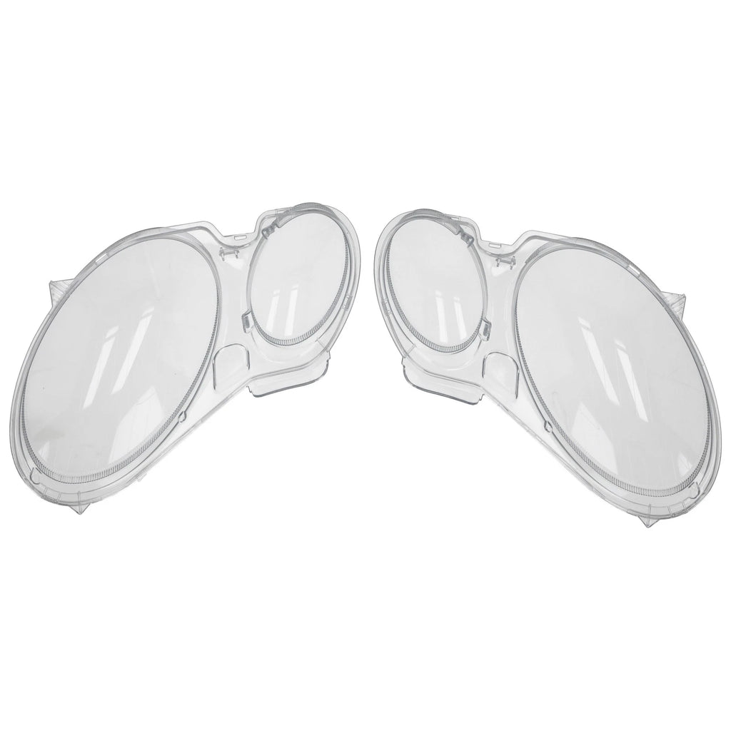 Headlamp Lens Covers Pair for Mercedes-Benz W211 E-Class (2002–2008)