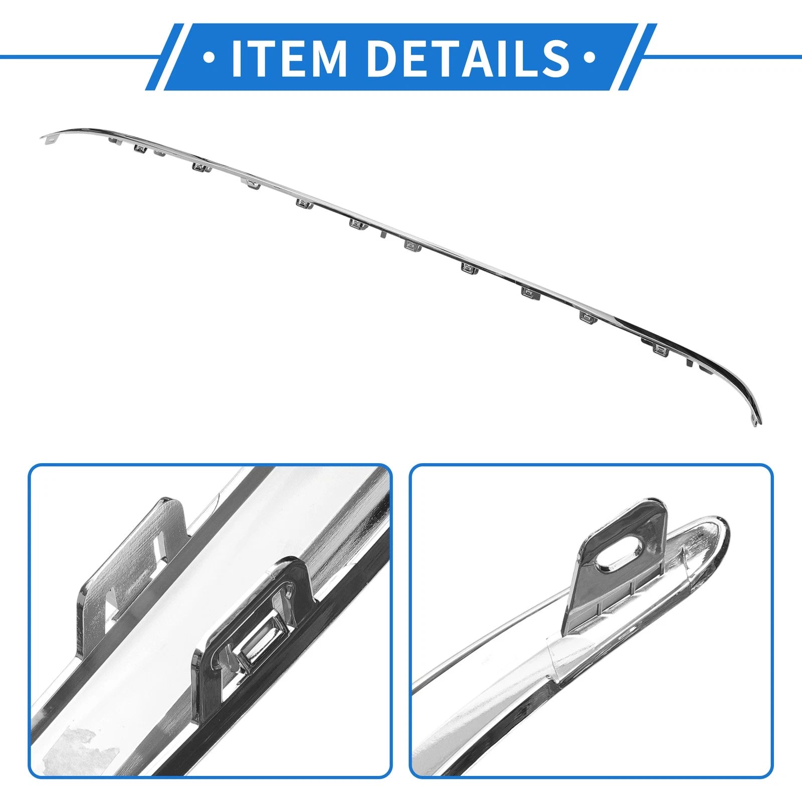 Rear Lower Center Bumper Grille Trim for Mercedes-Benz GLC300 (2016–2023)
