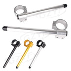 37mm Clip On Handlebar Fork Tubes for Universal Motorcycles (All Years)