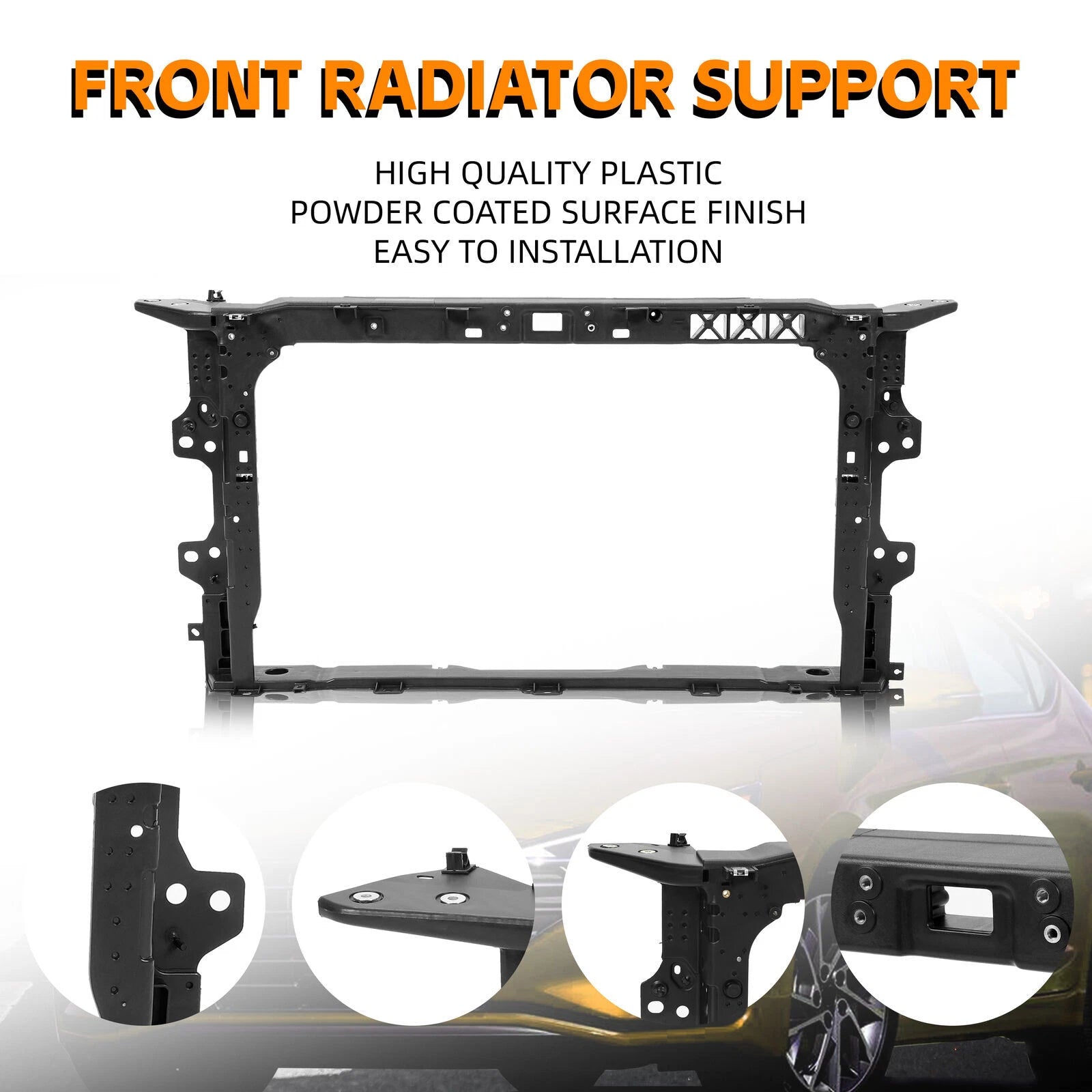 Front Radiator Support Core Frame for Hyundai Elantra (2019–2020) 64101F3500