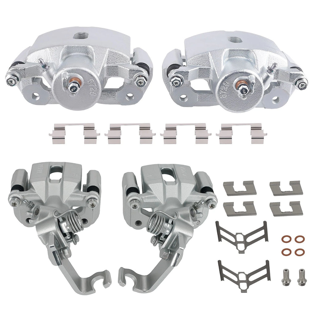 4X Complete Brake Caliper for Honda Accord (2003–2007) 19-B2069