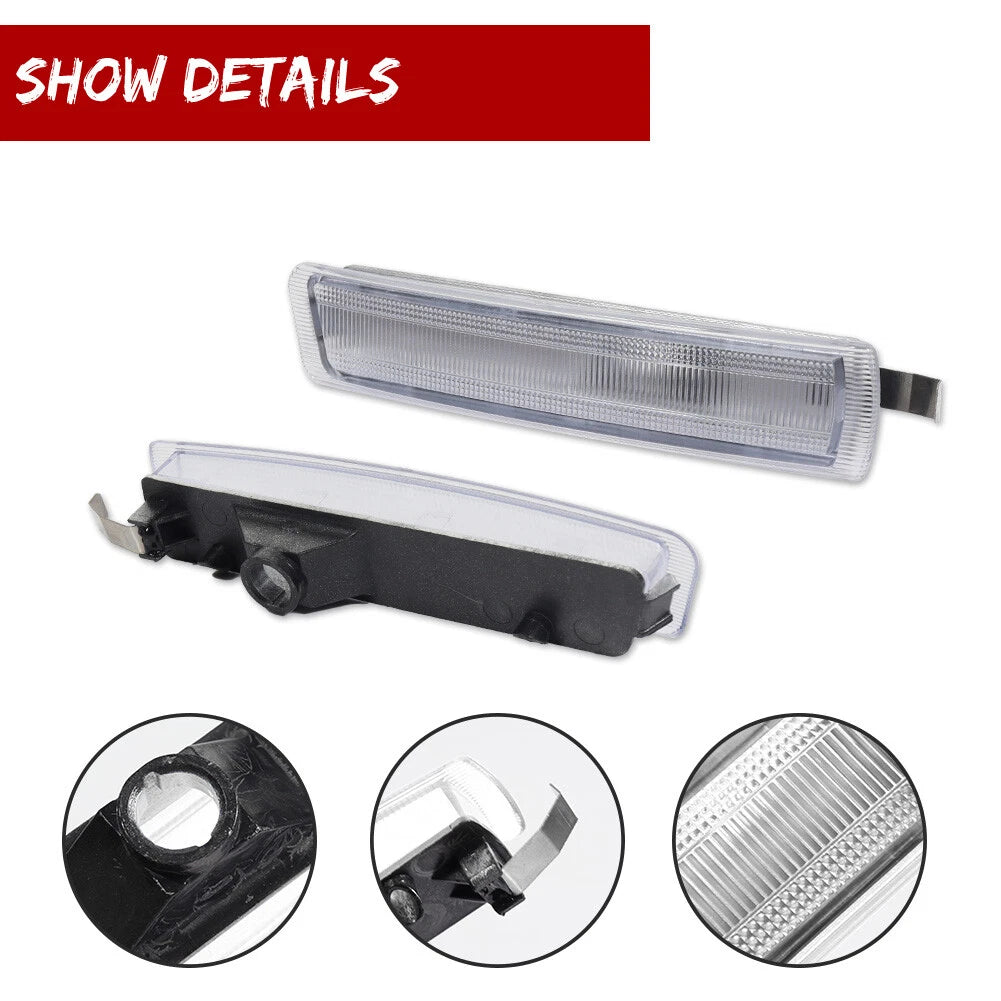 Clear Lens Side Marker Lights for BMW Z3 M Coupe Roadster (1996–2002)