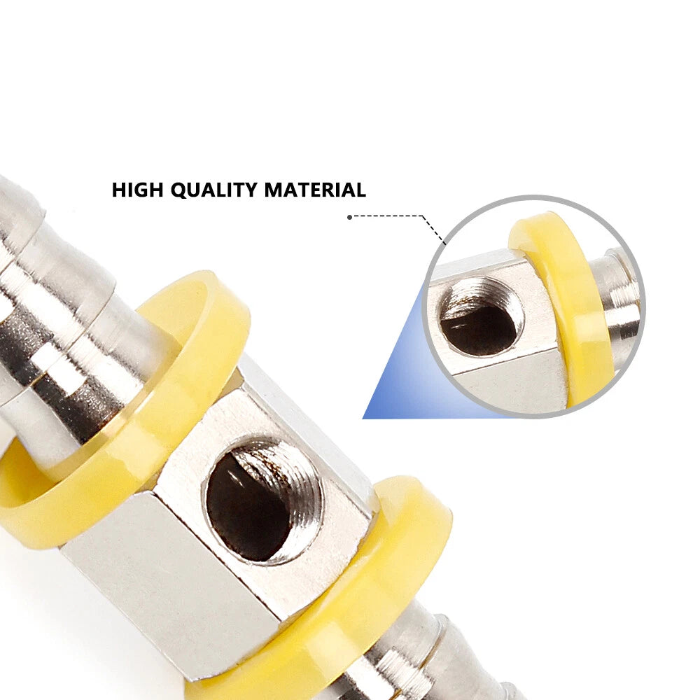 Fuel Line Pressure T-fitting Adapter for 1/8 NPT