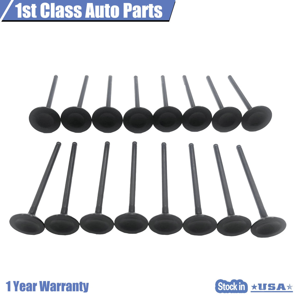 16PCS Intake Exhaust Valves for Acura Integra GS-R Type-R (1994–2001)
