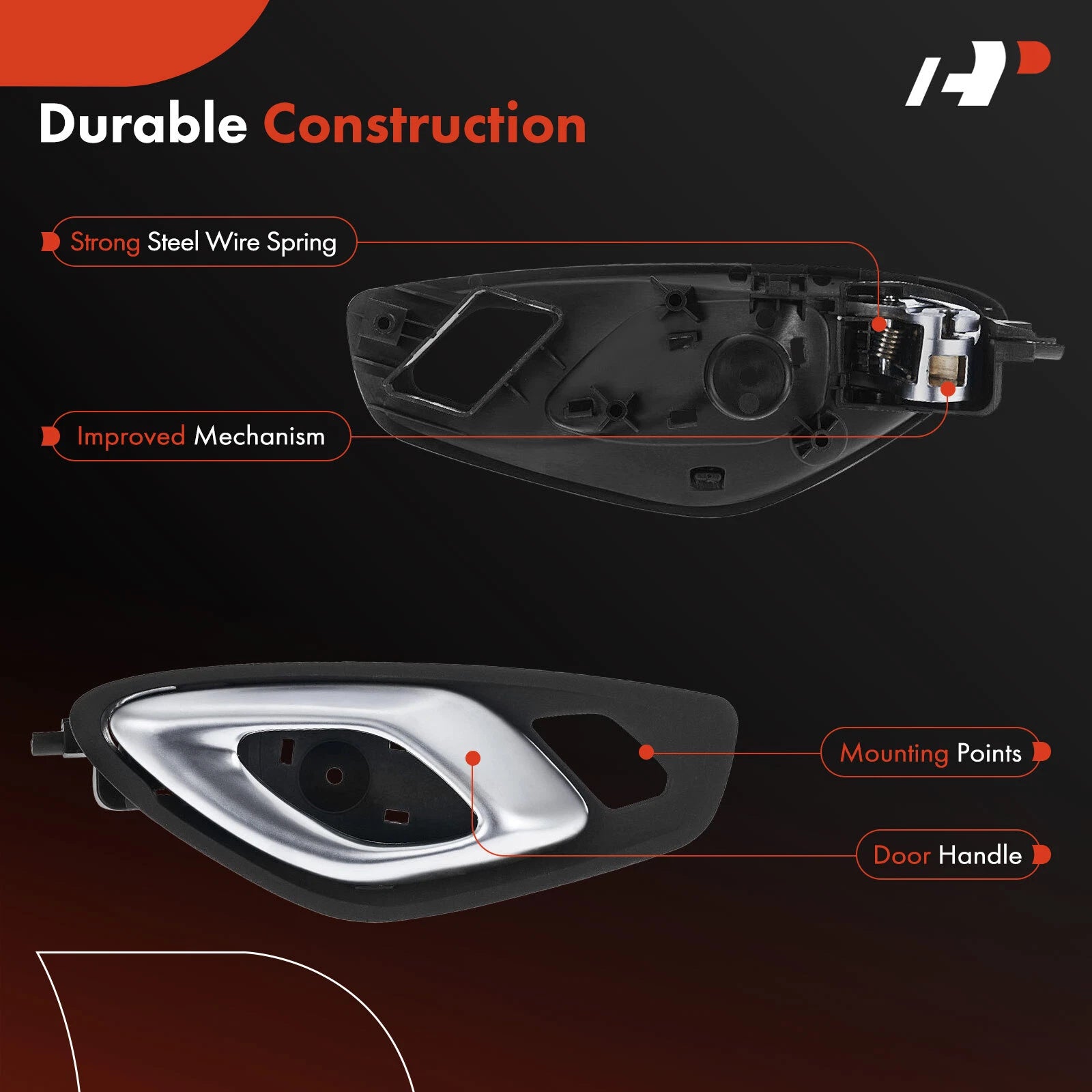 Front Left Interior Door Handle for Chevrolet Camaro (2016-2024)