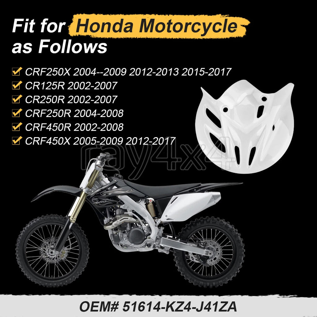 Front Disc Guard Cover for Honda CR125R CR250R (2002–2007)