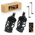 Quick Complete Front Struts & Sway Bars Links for 2011-2014 Toyota Sienna FWD