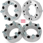 Set of 4 Wheel Adapters for Ford F-150 (1975–1996) Jeep CJ3 (1959–1966)