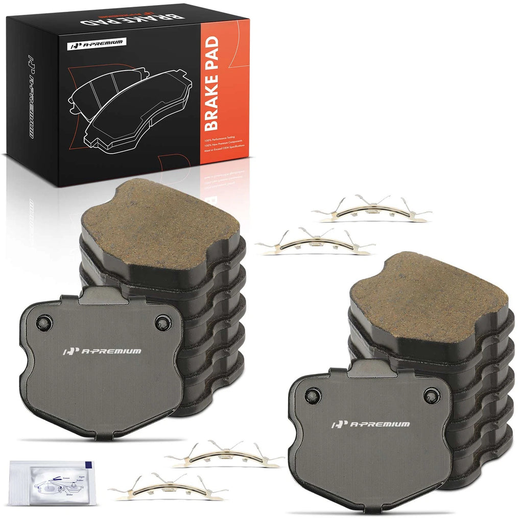 12x Front Ceramic Brake Pads for Chevrolet Corvette (2006–2013)