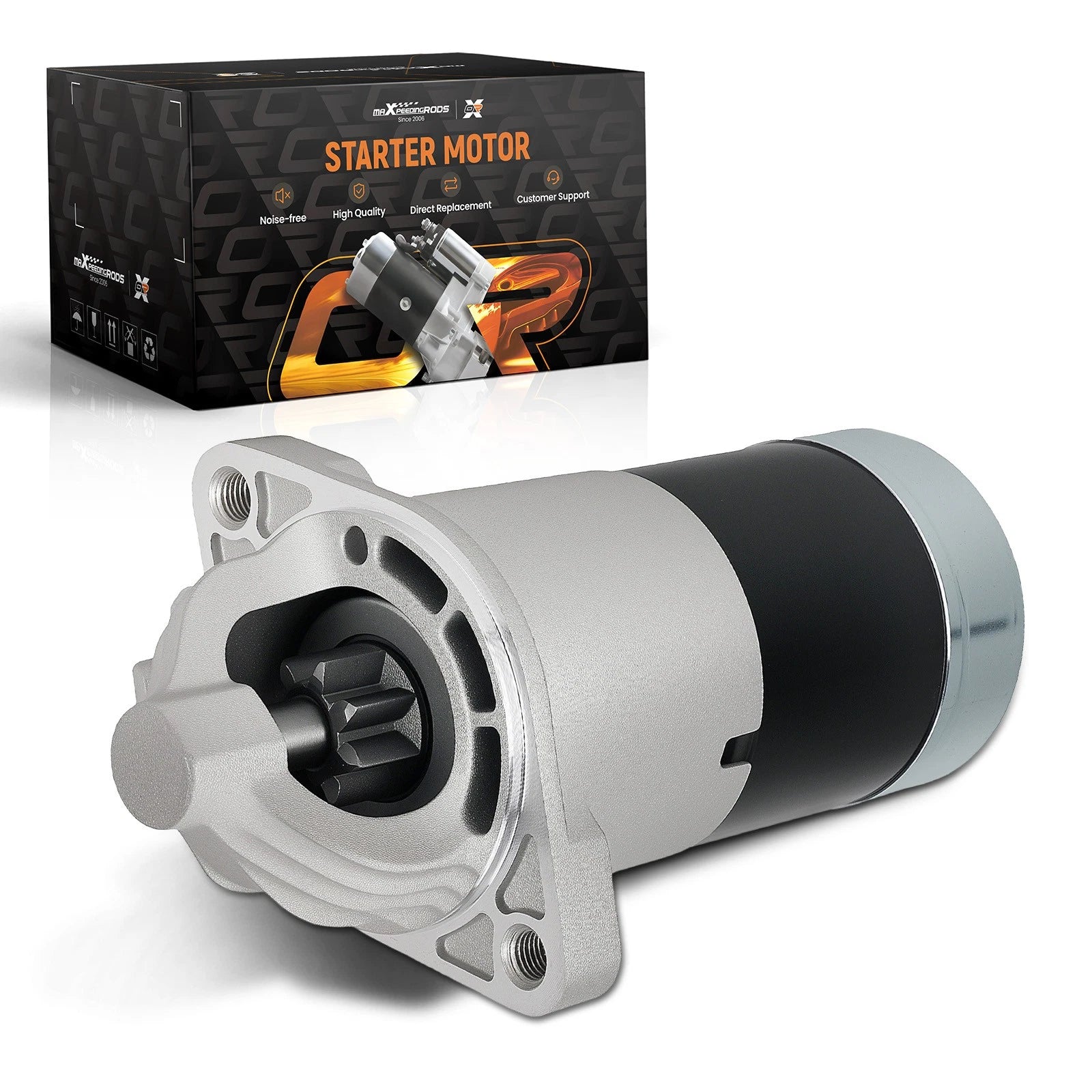 Starter Motor for Dodge Raider 2.6L (1987–1989) 458582 8T Auto 12V 1.4kW