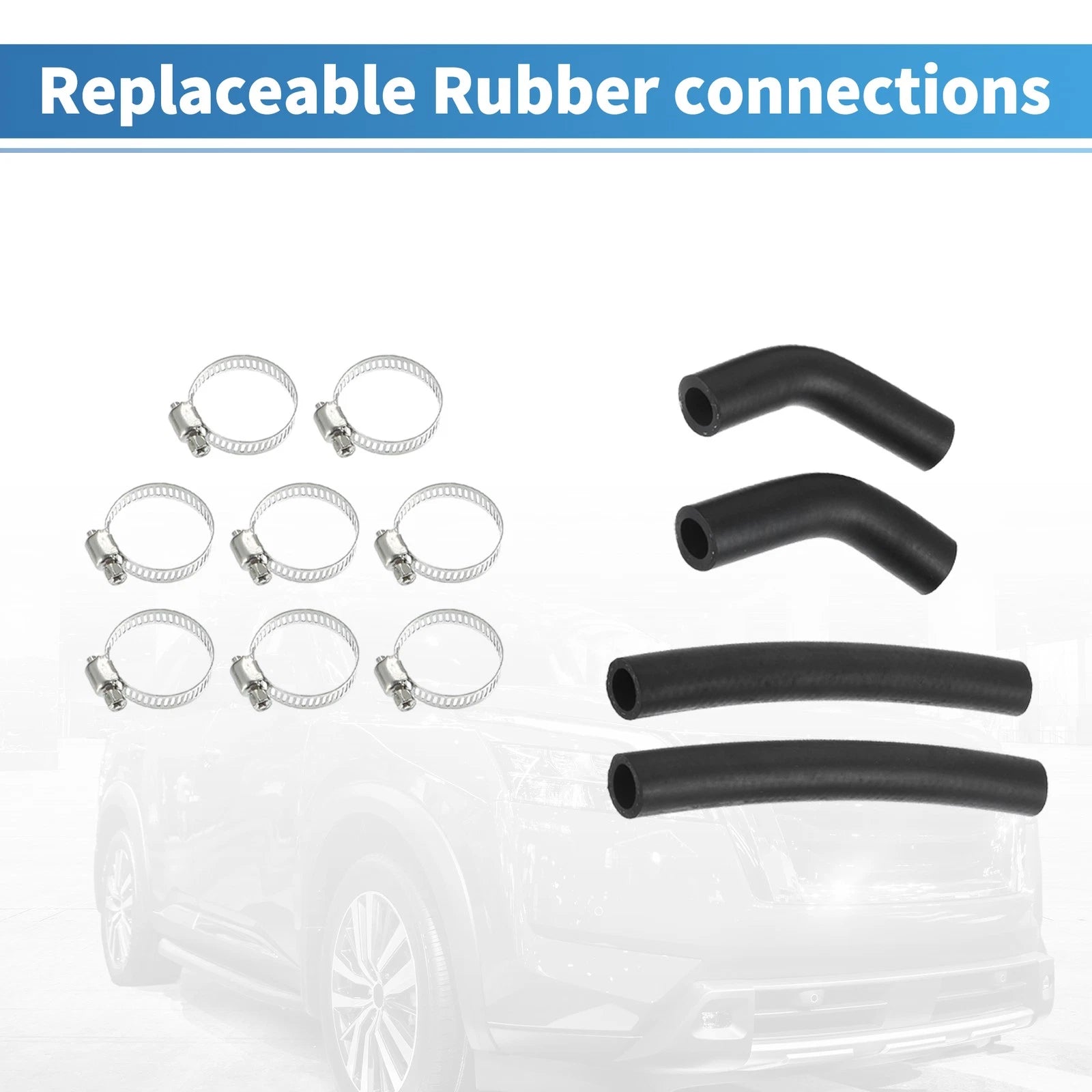 Set of 1 Radiator Expansion Tank Hose for Nissan Pathfinder (No. 92408ZL90B)