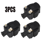 3Pcs Ignition Coil for Mercury Mariner 6-300 HP (18-5186, 339-7370A13, 339-832757A4)