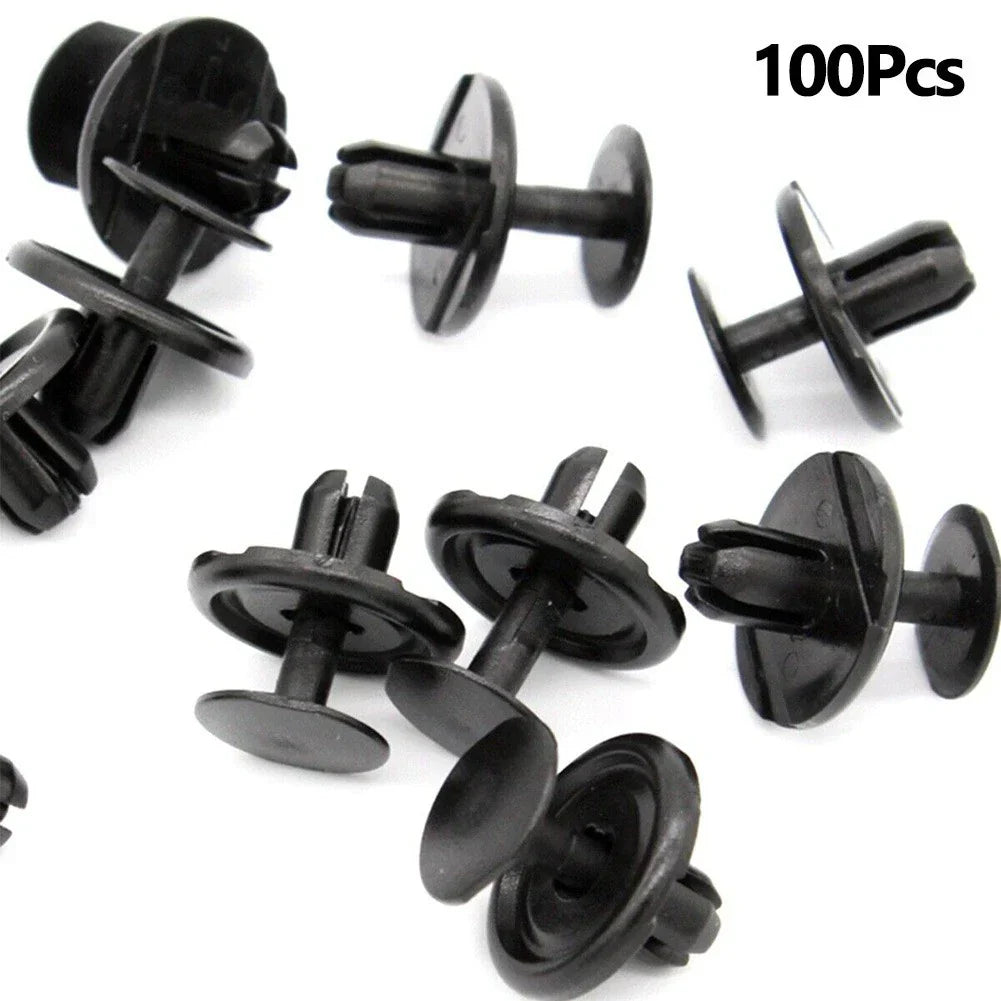 100 Pcs / 20mm x 9mm / Nylon Clip for Toyota