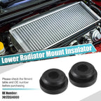 2X Upper Radiator Mount Insulator No. 74173SJ4000 for Honda Accord (1990–2020)
