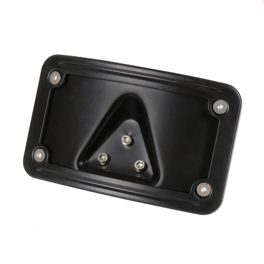 Curved License Plate Mount Bracket for Harley Softail Dyna