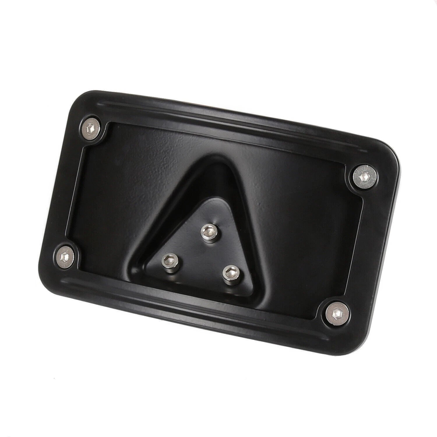 Curved License Plate Mount Bracket for Harley Softail Dyna