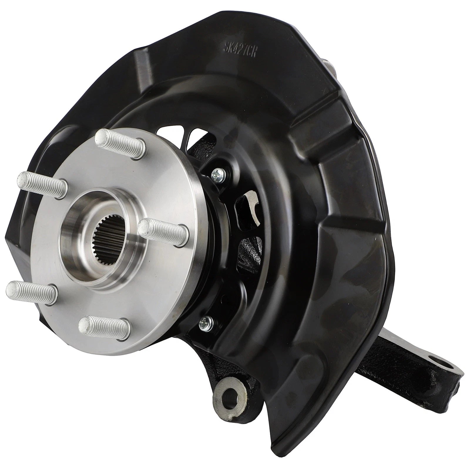 2X Front Steering Knuckle Wheel Bearing Hub for Toyota Highlander (2004–2007)