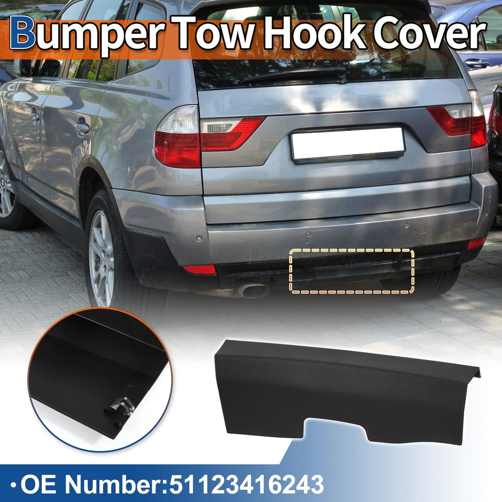 Tow Hook Cover for BMW X3 E83 (2006–2010) No. 51123416243 Unpainted
