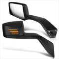 Amber Sequential LED Signal Side Hood Mirrors for Volvo VN Series (2004–2017)