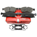 Set of 4 TRW Pro Front Ceramic Brake Pads for Dodge Durango Jeep Grand Cherokee