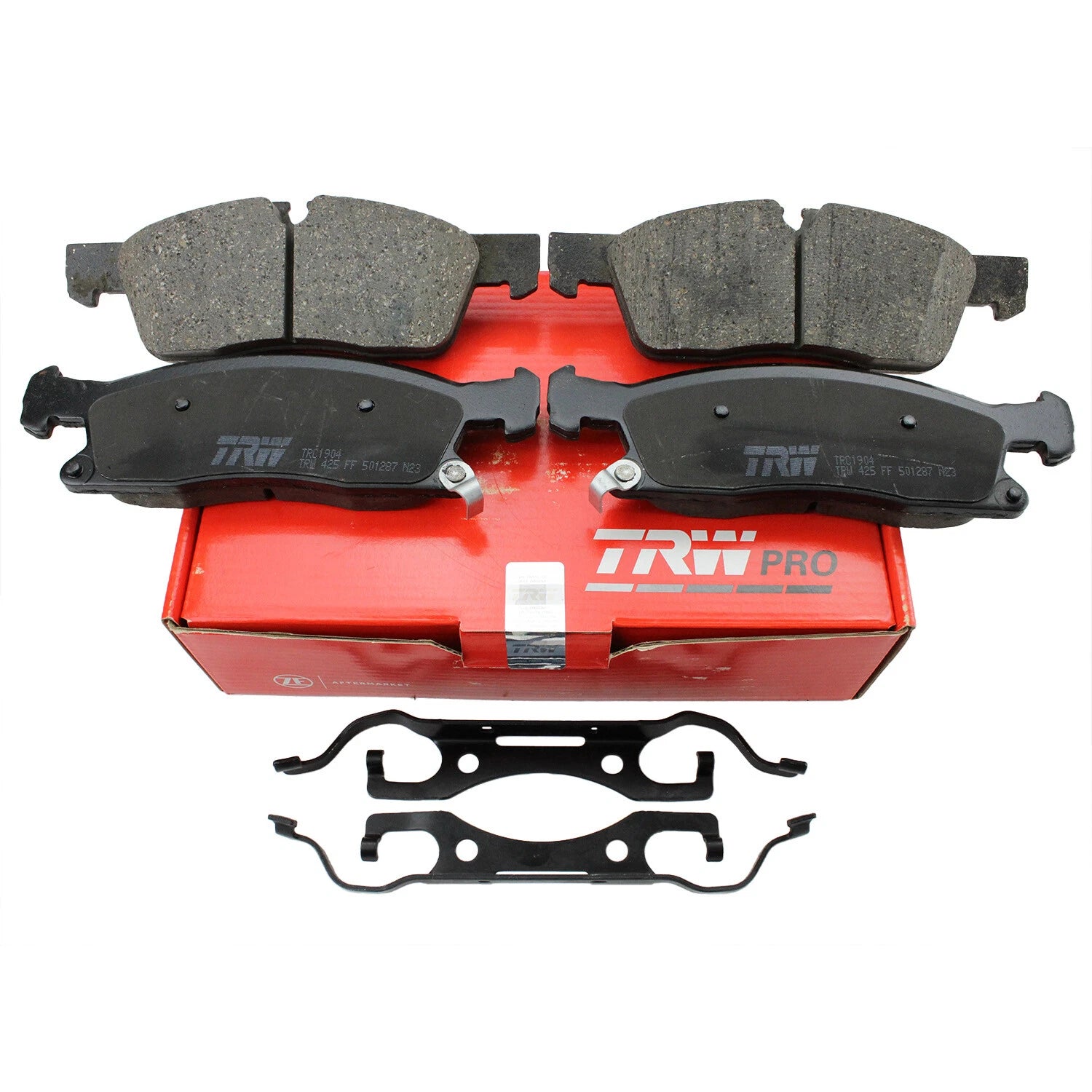 Set of 4 TRW Pro Front Ceramic Brake Pads for Dodge Durango Jeep Grand Cherokee