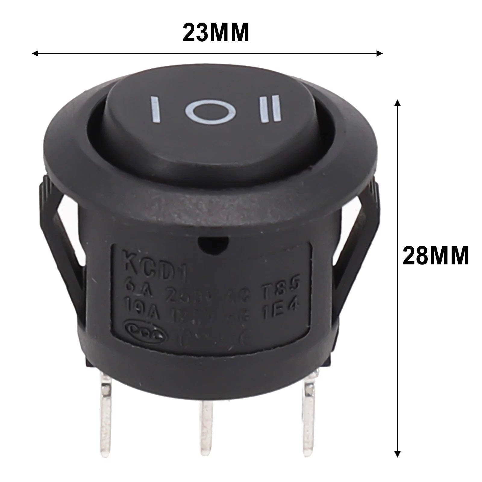 On/Off/On Rocker Switch SPST for Various Applications (Universal)