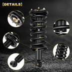 Set of 2 Front Complete Struts for Nissan Titan & Armada (2004–2014)