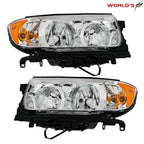 Set of 2 Halogen Headlights for Subaru Forester (2006–2008)