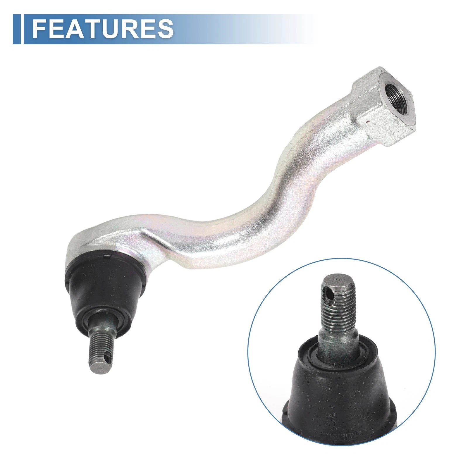 2X Front Outer Tie Rod Ends for Mitsubishi Montero (2001–2006) No. ES800448