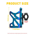 Extra Large Cup Holder for Motorcycle ATV (Universal Fit)