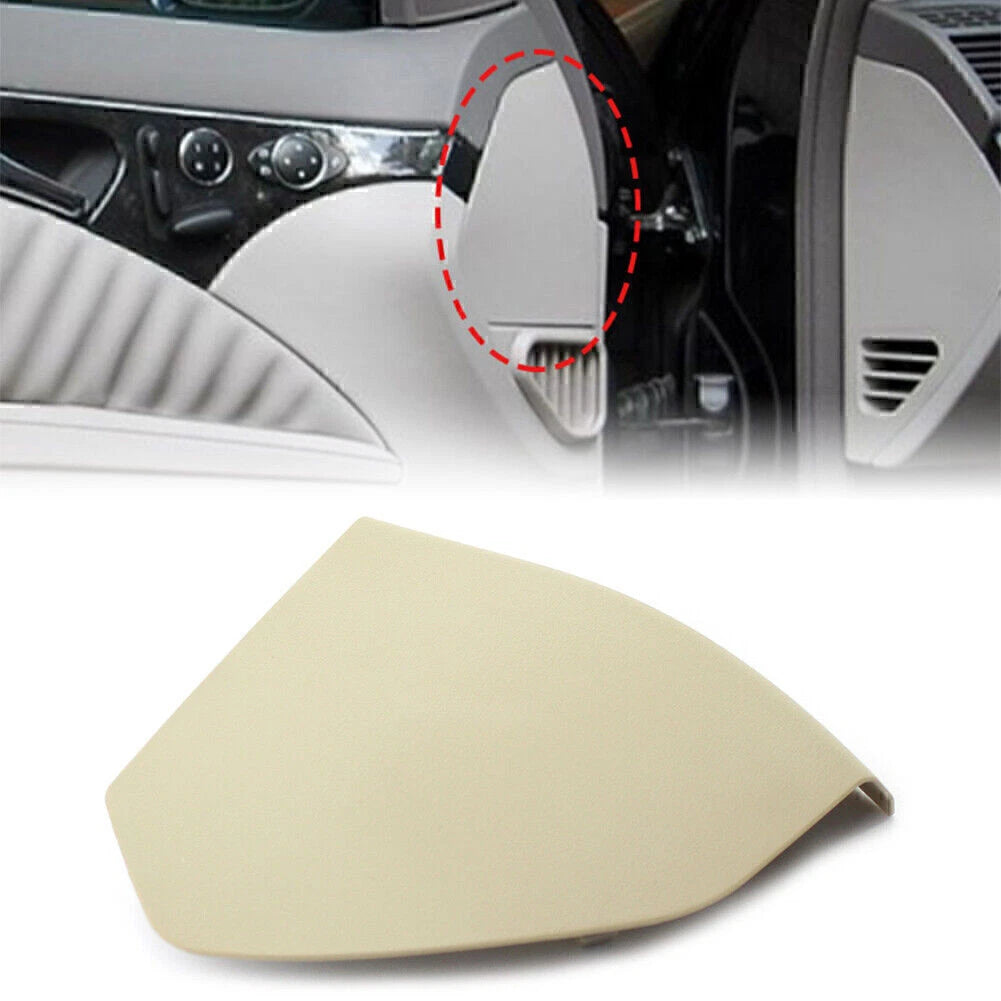 ABS Front Right Door Upper Cover Beige for Mercedes W211 E-Class (2003–2009)