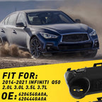 Set of 2 Front Bumper Support Brackets for Infiniti Q50 (2014–2021)