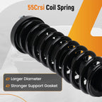 4PCS Complete Shocks Struts Coil Spring Assembly for Honda Civic (1992–1995)